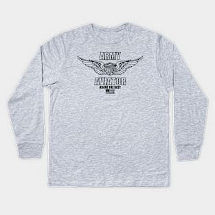 ARMY AVIATOR - US Army Aviation Kids Long Sleeve T-Shirt